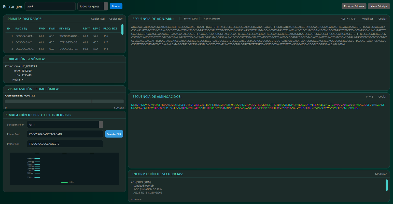 Vista previa del programa BioForging